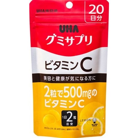UHA味覚糖 グミサプリ ビタミンC SP 40粒