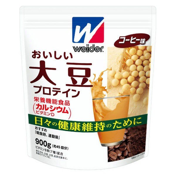 ウィダー おいしい大豆プロテイン 900g 45食分