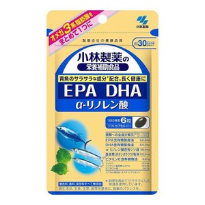 小林製薬 EPA DHA α-リノレン酸 180粒 30日