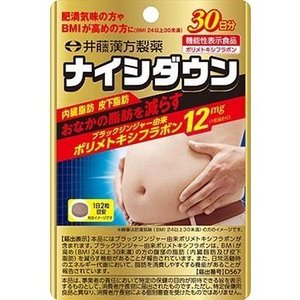 井藤漢方製薬 ナイシダウン 60粒 30日